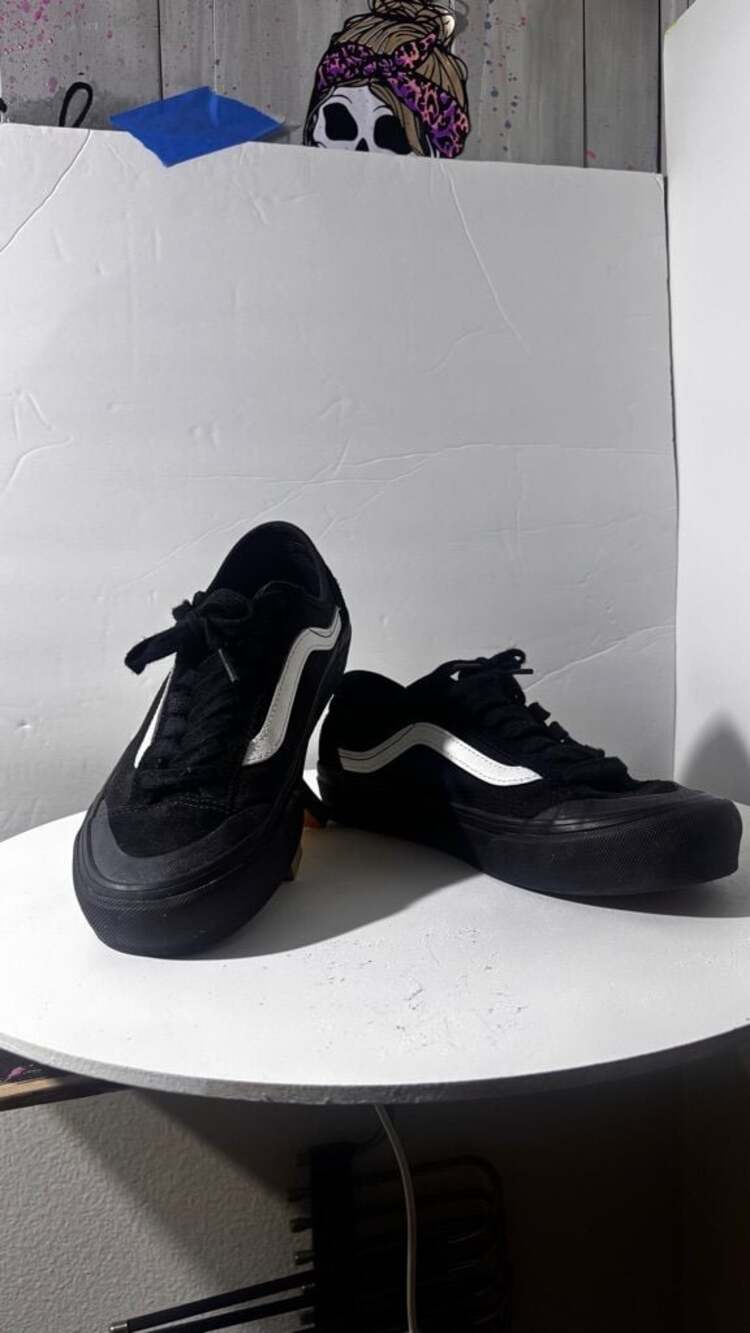 Vans Old Skool Black White Skate Shoes